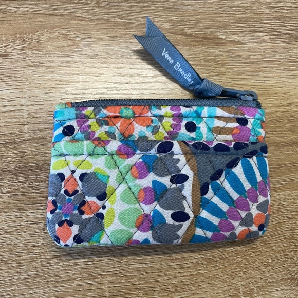 Mini Vera Bradley Coin Pouch - Picture 1 of 2